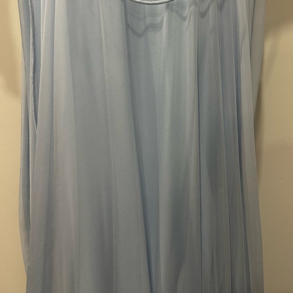 Mac Duggal Rosette Chiffon Cutout Empire Waist Gown - Picture 15 of 15